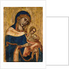 Madonna and Child, 2nd quarter of the 14th century by Master of the Sterbini Diptych