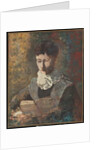 Madam Camille Redon Reading by Odilon Redon