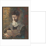 Madam Camille Redon Reading by Odilon Redon