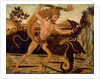 Cassone testate: Hercules and the Lernaean Hydra by Giovanni Di Ser Giovanni Lo Sheggia