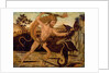 Cassone testate: Hercules and the Lernaean Hydra by Giovanni Di Ser Giovanni Lo Sheggia