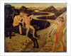 Cassone panel: Hercules saving Deianeira from Nessus by Giovanni Di Ser Giovanni Lo Sheggia