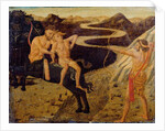 Cassone panel: Hercules saving Deianeira from Nessus by Giovanni Di Ser Giovanni Lo Sheggia