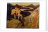 Cassone panel: Hercules saving Deianeira from Nessus by Giovanni Di Ser Giovanni Lo Sheggia