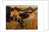 Cassone panel: Hercules saving Deianeira from Nessus by Giovanni Di Ser Giovanni Lo Sheggia