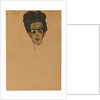 Self portrait, 1910 by Egon Schiele