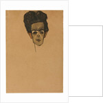 Self portrait, 1910 by Egon Schiele
