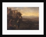 The Banishment of Hagar and Ishmael by Cornelis van Poelenburgh or Poelenburch