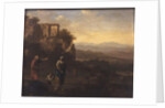 The Banishment of Hagar and Ishmael by Cornelis van Poelenburgh or Poelenburch
