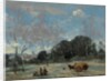 La Rentree des Foins a Marcoussis, 1870-74 by Jean Baptiste Camille Corot