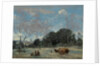 La Rentree des Foins a Marcoussis, 1870-74 by Jean Baptiste Camille Corot