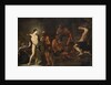Apollo in the forge of Vulcan by Andrea (circle of) Sacchi