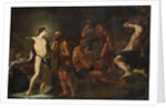 Apollo in the forge of Vulcan by Andrea (circle of) Sacchi