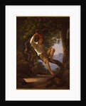 A Young Boy Climbing a Tree, 1820s by Franz Ludwig Catel