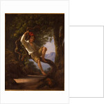 A Young Boy Climbing a Tree, 1820s by Franz Ludwig Catel