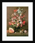 Tulips, Lilies, Irises and Roses by Anthony I Claesz
