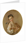 Young Girl holding Two Puppies, c.1770 by Jean-Honore Fragonard