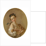 Young Girl holding Two Puppies, c.1770 by Jean-Honore Fragonard