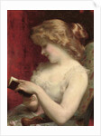A Good Read by Etienne Adolphe Piot