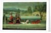 A Royal Mail Coach on a flooded road by James Pollard
