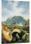 Capri, Ponte di Tiberio by Consalvo Carelli