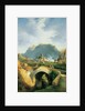 Capri, Ponte di Tiberio by Consalvo Carelli