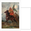 An Orientalist chieftain on horseback, 1863 by Eugene Fromentin