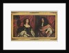 Double portrait of King Charles II and Catherine of Braganza, c.1665 ( by English School