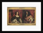 Double portrait of King Charles II and Catherine of Braganza, c.1665 ( by English School
