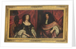 Double portrait of King Charles II and Catherine of Braganza, c.1665 ( by English School
