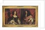 Double portrait of King Charles II and Catherine of Braganza, c.1665 ( by English School