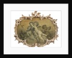Putti disporting by Francois (circle of) Boucher
