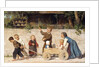Kindergespann, 1868 by Albert Anker