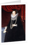 Portrait of Margaret Belasyse by Marcus the Younger (circle of) Gheeraerts