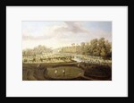 A View of Chiswick Gardens, Richmond, from across the New Gardens towards the Bagnio, c.1729-31 by Pieter Andreas Rysbrack