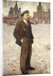 Lenin in Red Square, 1924 by Isaak Israilevich Brodsky