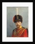 Study for a Portrait of Emperor Nicholas II, Chief of the Guard Hussar Regiment, c.1908 by Alexander Vladimirovich Makovsky