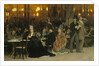 A Parisian Cafe, 1875 by Ilya Efimovich Repin