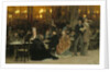 A Parisian Cafe, 1875 by Ilya Efimovich Repin