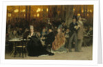 A Parisian Cafe, 1875 by Ilya Efimovich Repin