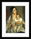 Motherhood by Boris Dmitrievich Grigoriev