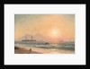 Watching Ships at Sunset by Ivan Konstantinovich Aivazovsky