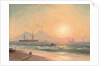 Watching Ships at Sunset by Ivan Konstantinovich Aivazovsky