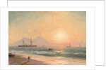 Watching Ships at Sunset by Ivan Konstantinovich Aivazovsky
