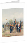 A Group of Officers and Soldiers from the Life Guard Lancer Regiments of His and Her Majesties, 1873 by Petr Balashov