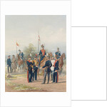A Group of Officers and Soldiers from the Life Guard Lancer Regiments of His and Her Majesties, 1873 by Petr Balashov