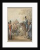 Russian Cossacks and a Supplicant by Georg Emanuel Opitz