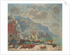 View of Amalfi in the Morning Light, by Konstantin Ivanovich Gorbatov