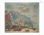 View of Amalfi in the Morning Light, by Konstantin Ivanovich Gorbatov