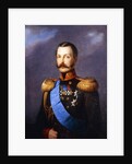 Portrait of Tsar Alexander II by Paul Antonovich (1823-1913) Rizzoni